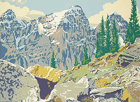 #1281 ~ Phillips - Valley of the Ten Peaks