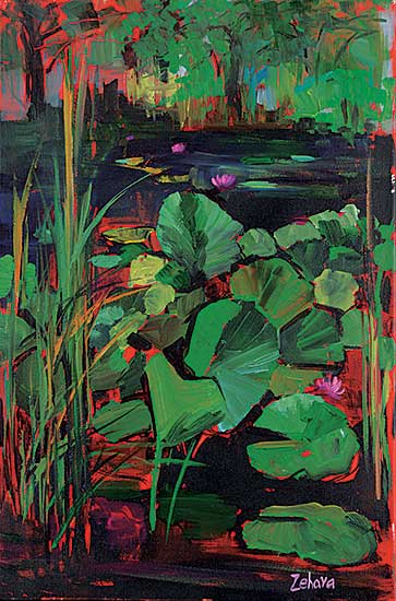 #1294 ~ Power - Untitled - Water Lilies