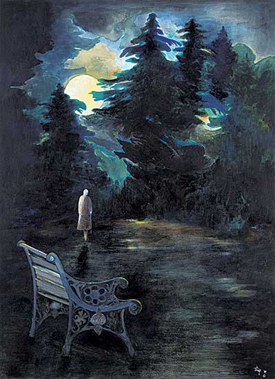 #1367 ~ Thavonsouk - Untitled - Lonely Night Walk