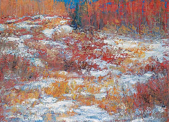 #1378 ~ Turner - Snow and Bush