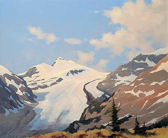 #1412 ~ Wood - N. Saskachewan Glacier