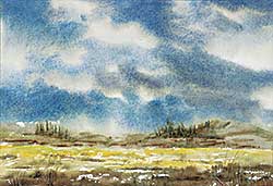 #1387 ~ Waddell - Untitled - Prairie Sky