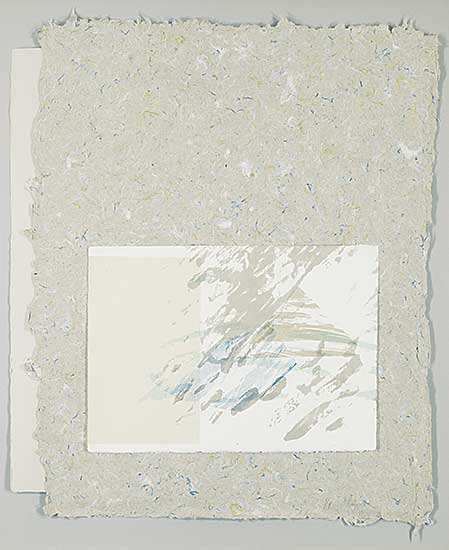 #628 ~ Cain - Untitled - Handmade Paper Study  #1/1
