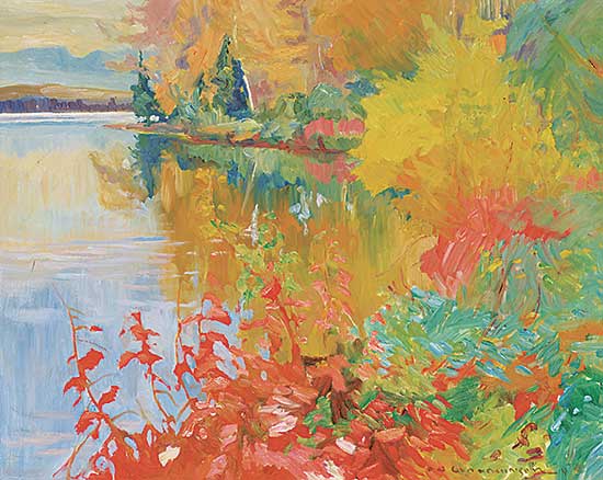 #644 ~ de Grandmaison - Waskesui Autumn