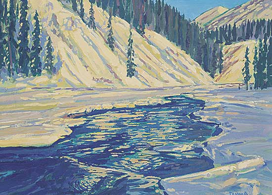 #656 ~ Duma - Winter River [Spray]