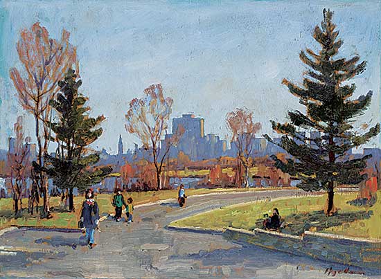 #717 ~ Hyndman - Center of Ottawa from Parkdale at Parkway