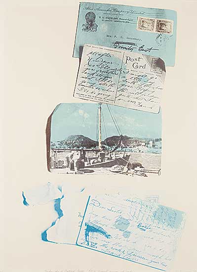 #738 ~ Lapointe - Newfoundland Postcard Series: 'Long Enough Among the Rocks'  #7/28