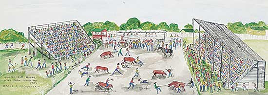 #765 ~ McCaugherty - Claresholm Rodeo Wild Cow Milking
