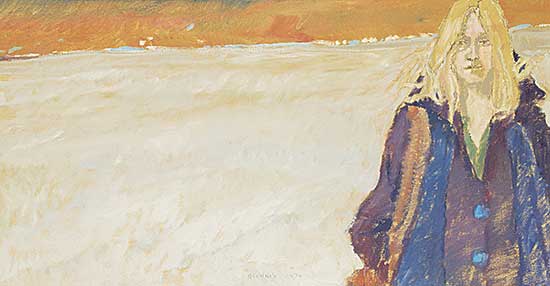 #769 ~ McInnis - Prairie Winter with One Figure