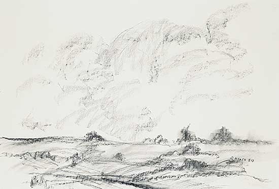 #780 ~ Myren - Untitled - Prairie Scene