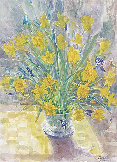 #811 ~ Rigaux - Untitled - Sunlight Daffodils