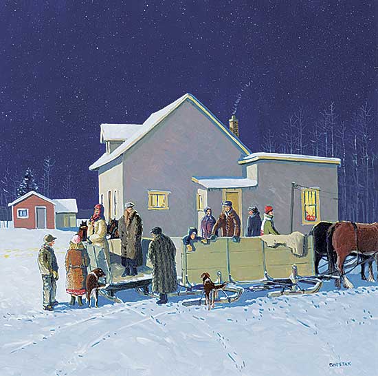 #834 ~ Shostak - We can all go Carolling in one Sleigh