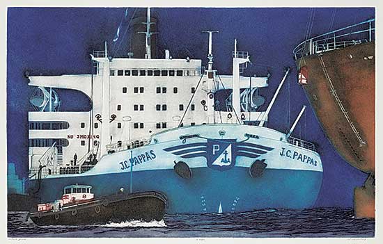 #835 ~ Silverberg - Ships  #Artist's Proof