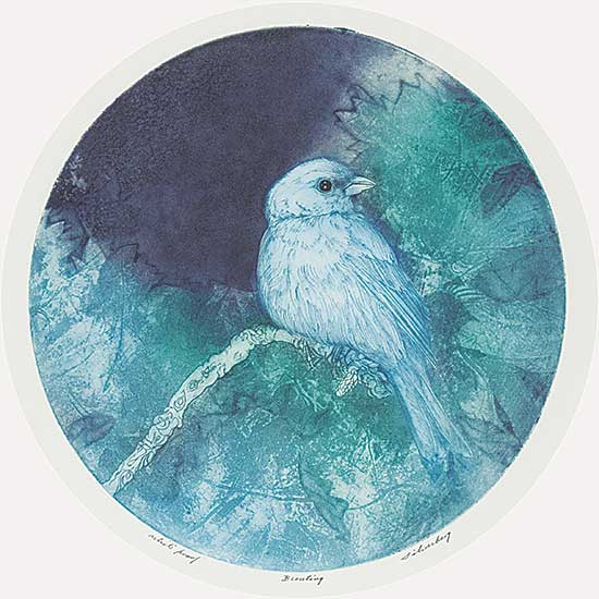 #836 ~ Silverberg - Bunting  #Artist's Proof