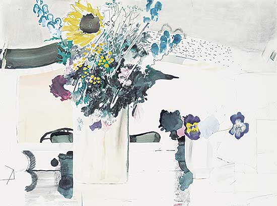 #882 ~ van Wyk - Untitled - Garden Flowers