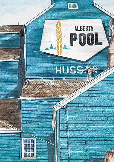 #890 ~ Wispinski - Untitled - Hussar Elevator
