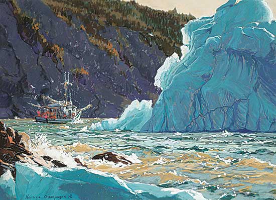 #29 ~ Champagne - Melting Giant, Notre Dame Bay, Newfoundland
