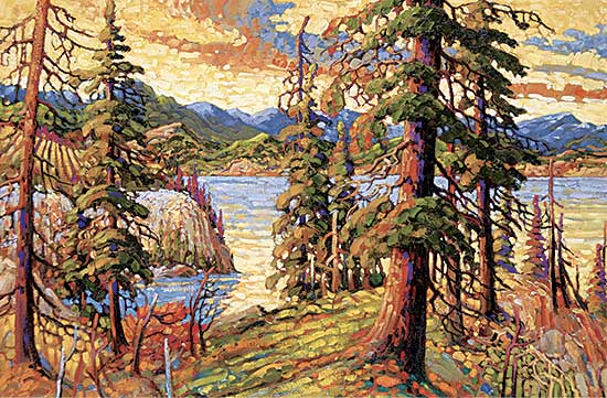 #34 ~ Charlesworth - Autumn Light, Near Naramata