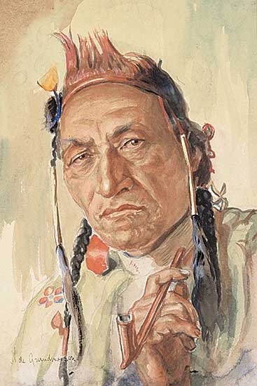#54 ~ de Grandmaison - Joe Calf Child, Blackfoot