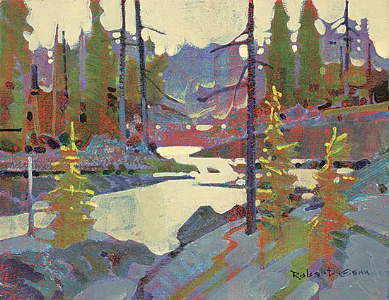 #62 ~ Genn - Quiet Pond, Contraluz