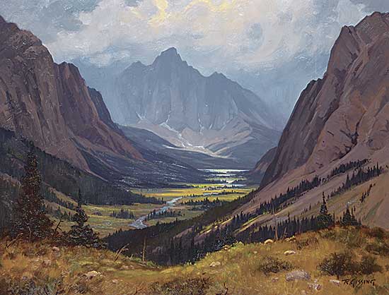 #66 ~ Gissing - Storm Over Minnewanka