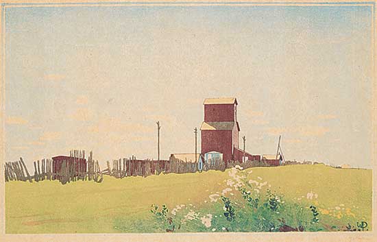 #137 ~ Phillips - Grain Elevators at La Salle, Manitoba #173
