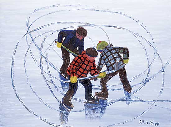 #144 ~ Sapp - They are So Tired from Playing Hockey with Their Friends