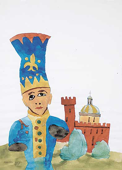 #202 ~ Bates - Untitled - Jester Before the Court