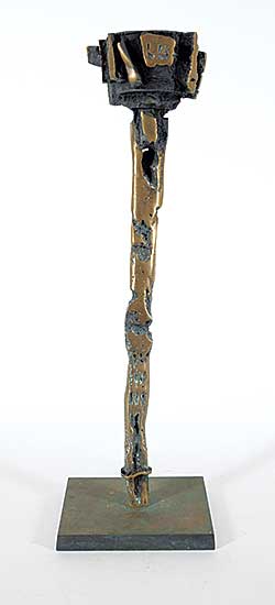 #245 ~ Leadbeater - Untitled - Tall Large Candle Holder