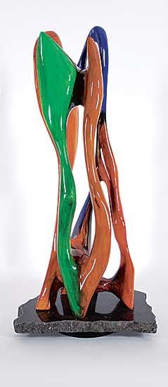 #248 ~ Lemieux - Untitled - Long Face, Long Visage