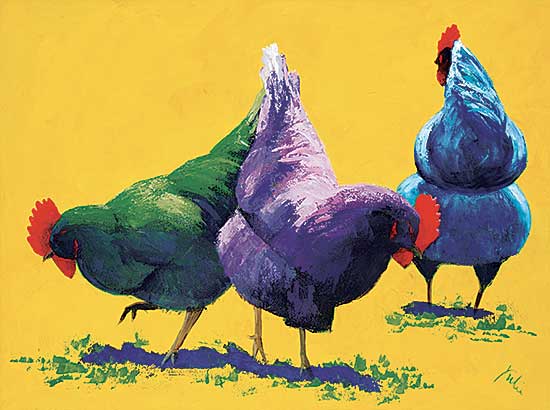 #445 ~ Lucich - Untitled - A Chick Party