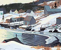 #108 ~ Law - Winter Afternoon - Herring Cove, Nova Scotia