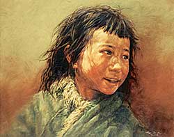 #312 ~ Zhang - Untitled - Tibetan Boy