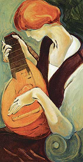 #2079 ~ Espinoza - Lute Player