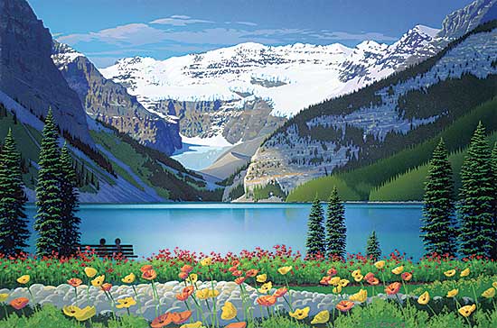 #2171 ~ Jones - Lake Louise Poppies