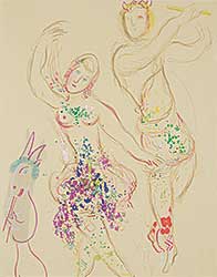 #2045 ~ Chagall - Le Ballet: Daphnis et Chloe