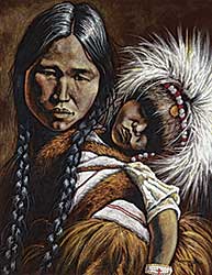 #2333 ~ Toffolo - Inuit Mother