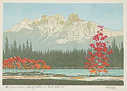 #2364 ~ Weber - Mt. Eisenhower, Banff National Park, Alberta