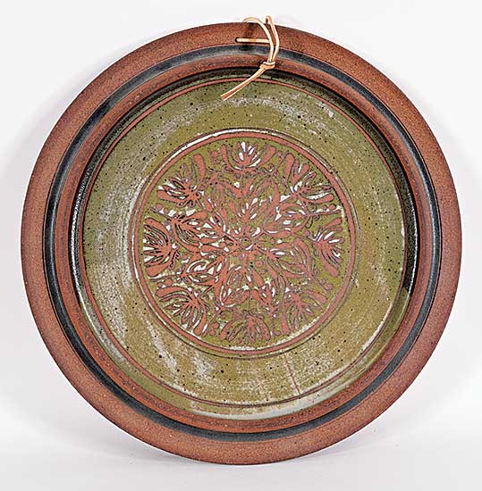#2255 ~ Drahanchuk - Untitled - Ornate Hanging Plate
