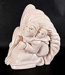 #2112 ~ School - Mother and Child, Sedna and Owl