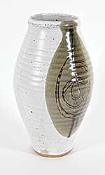 #2218 ~ Ceramic Arts Calgary - Untitled - Olive Designs Vase