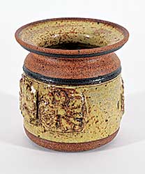 #2265 ~ Drahanchuk - Untitled - Embossed Petal Vase