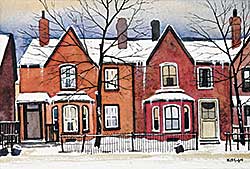 #80 ~ Kasyn - Two Red Houses on Sherbourne St.