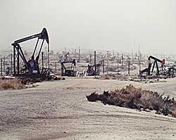 #203 ~ Burtynsky - Oil Fields #6, McKittrick, California 2001  #2/5