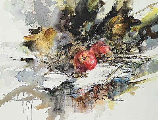 #1204 ~ Johnson - Untitled - Two Apples #1204 ~ Johnson - Untitled - Two Apples