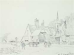 #1229 ~ Leighton - Untitled - English Village