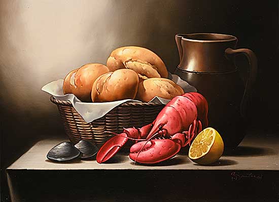 #1276 ~ Santos - Untitled - Lobster and Lemon