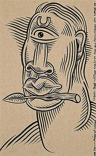 #2398 ~ Wade - Cyclops, Tree, Nature and Luck - Man and Psychic Forces