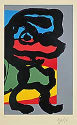 #2103 ~ Appel - Untitled - Abstract Figure  #39/99