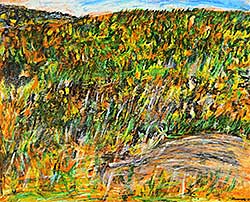 #2128 ~ Bennett - Untitled - Spring Tapestry of Trees